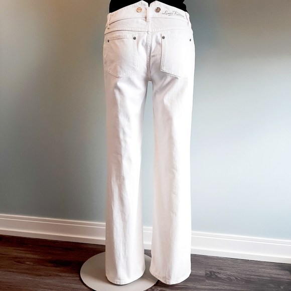 Louis Vuitton authentic denim white jeans - Picture 2 of 15